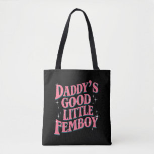 Tote Bag Le bon petit femboy de papa LGBT Gay Pride Femboy