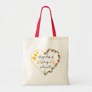 Tote Bag Le bonheur d'être une maman drôle Fête des mères N