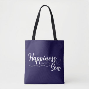 Tote Bag Le bonheur est en mer