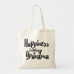 Tote Bag Le bonheur est une grand-maman