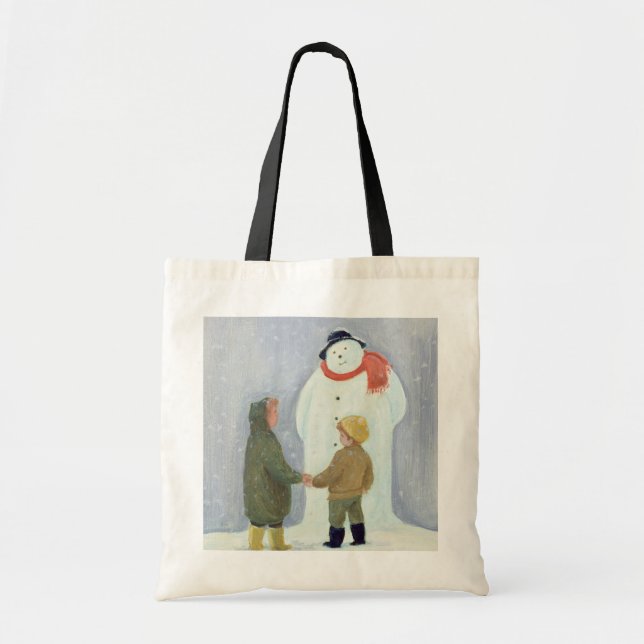 Tote Bag Le bonhomme de neige (Devant)