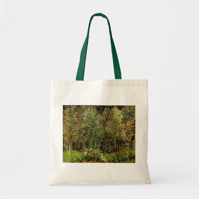 Tote Bag Le bosquet par Vincent van Gogh (Devant)