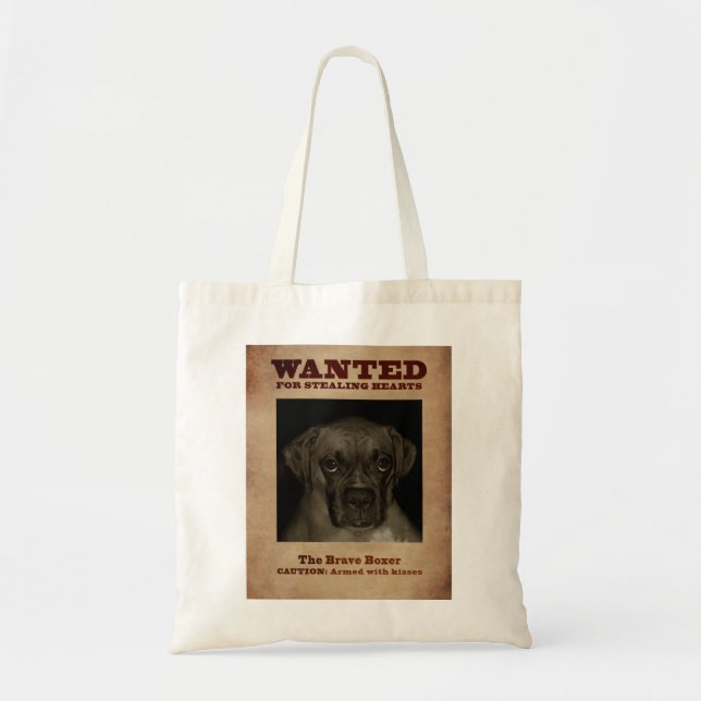 Tote Bag Le boxeur courageux (Devant)