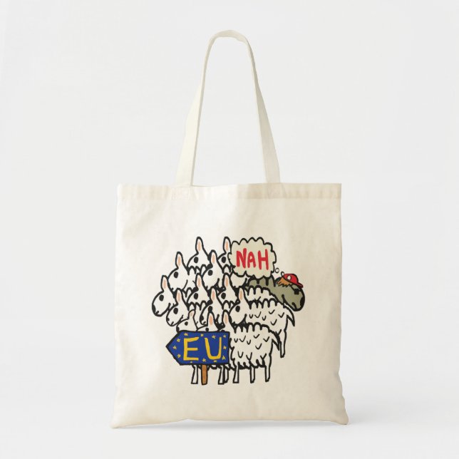 Tote Bag Le Brexit anti-UE (Devant)