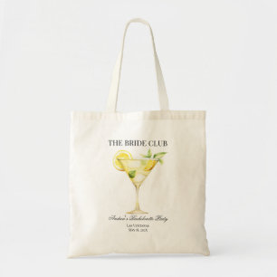 Tote Bag Le Bride Social Club Lemon Cocktail Bride