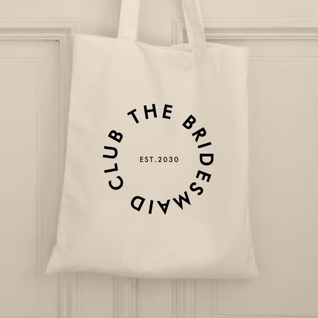 Tote Bag Le Bridesmaid Club Bachelorette (Créateur téléchargé)