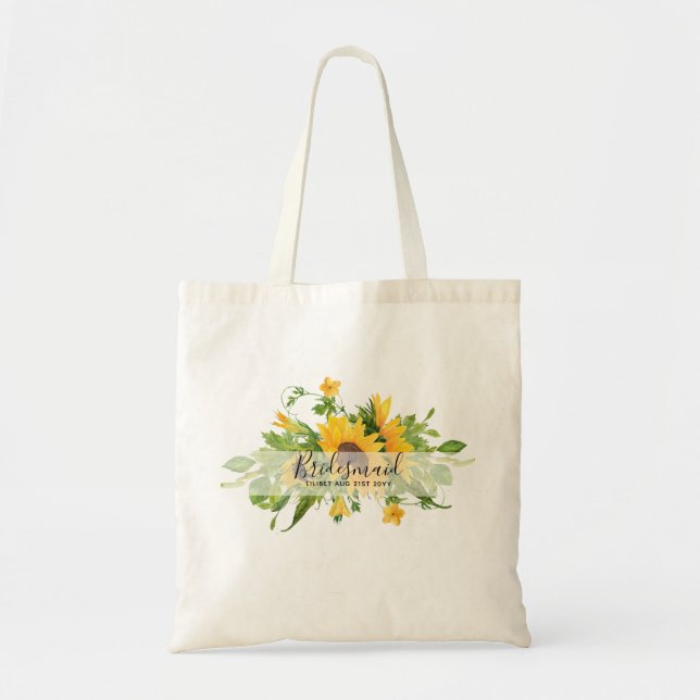 Tote Bag LE BUDGET Bridesmaid Party donne des débordements (Devant)