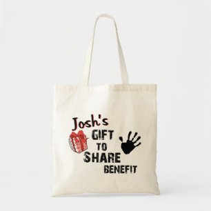 Tote Bag Le cadeau de Josh pour partager l'avantage