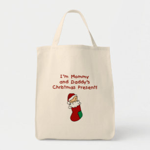 Tote Bag Le cadeau de Noël de maman et papa