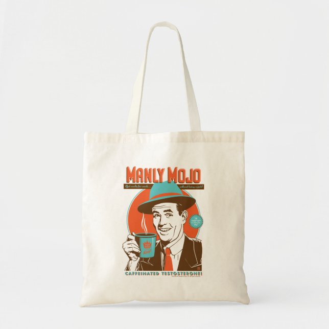 Tote Bag Le café Manly Mojo (Devant)