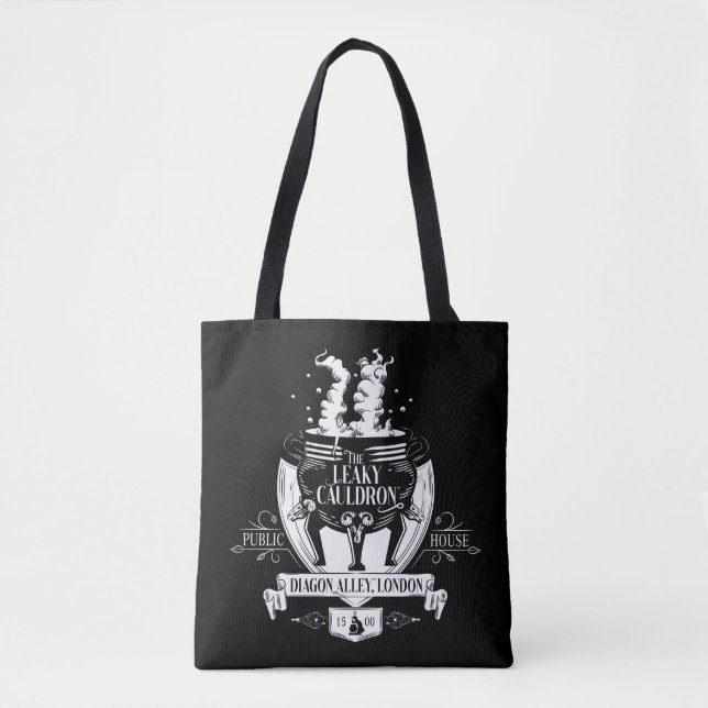 Tote Bag LE CAULDRON™ Shop Graphic LEAKY (Devant)