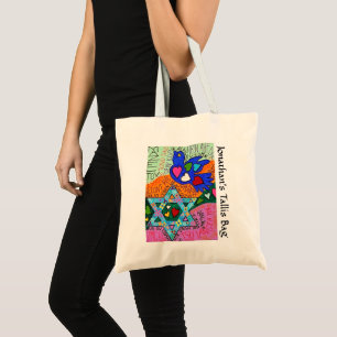 Tote Bag Le cercueil de Tallit des Coeurs