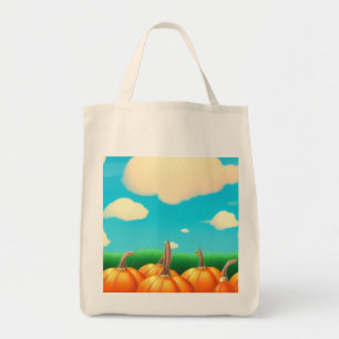 Tote Bag Le Champ de Citrouilles