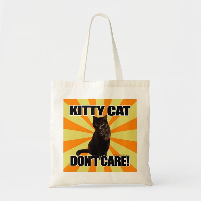 Tote Bag Le chat de Kitty ne s'inquiètent pas (Devant)