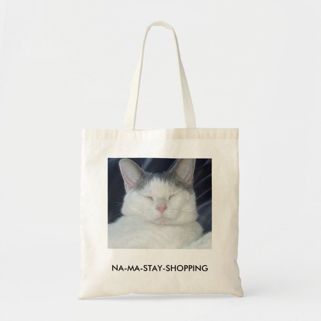 Tote Bag le chat de Na-mA-séjour indique ce que vous (Devant)