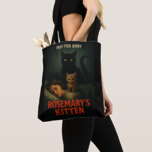 Tote Bag Le Chat de Rosemary – Parodie de Chat d'Horreur Vi