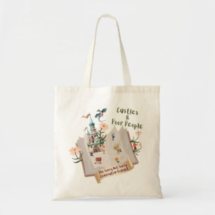 Tote Bag Le château de TNSGP et les pauvres avec des cerfs
