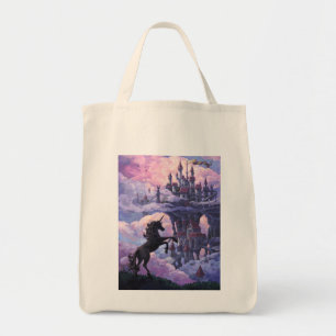 Tote Bag Le château de Unicorn