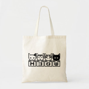 TOTE BAG LE CHATS M30W 8 BITS