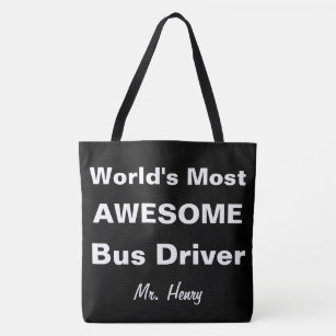 Tote Bag Le chauffeur du bus le plus impressionnant du