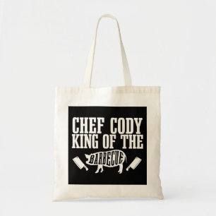 Tote Bag Le chef cuisinier Cody est le roi du barbecue barb