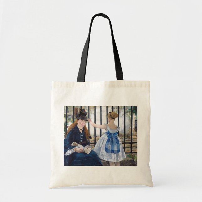 Tote Bag Le Chemin de fer, Edouard Manet (Devant)