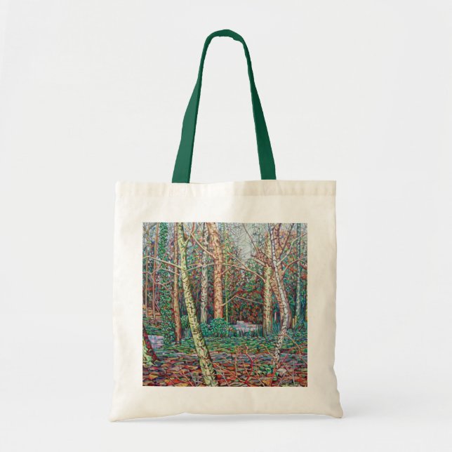 Tote Bag Le chemin de janvier (Devant)