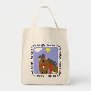 Tote Bag Le cheval indique des T-shirts et des cadeaux d'he