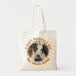 Tote Bag Le chien I ne peut pas croire que j'ai mangé le