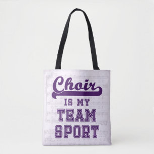 Tote Bag Le choeur est mon sport collectif