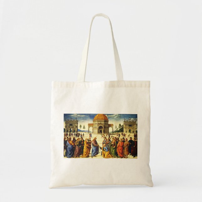 Tote Bag Le Christ remettant les clefs à saint Pierre (Devant)