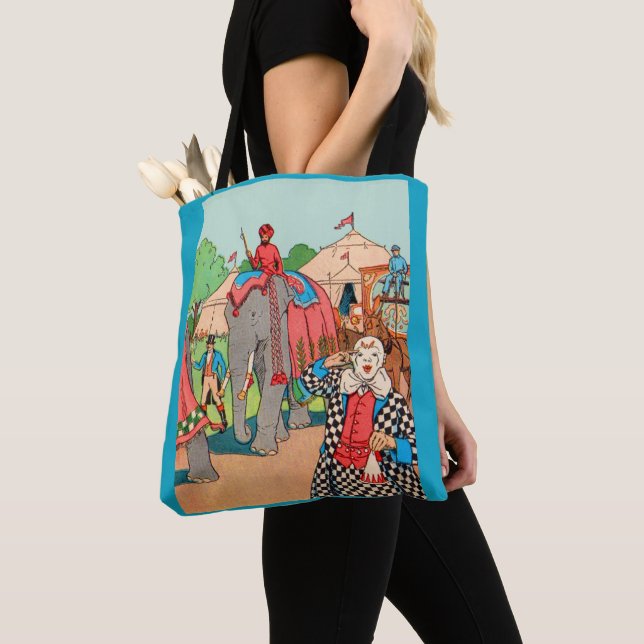 Tote Bag Le cirque arrive en ville (De près)