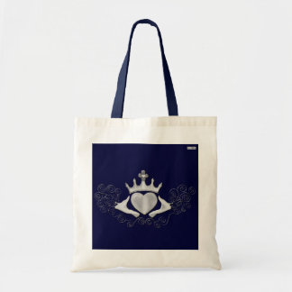Tote Bag Le Claddagh (Argent)