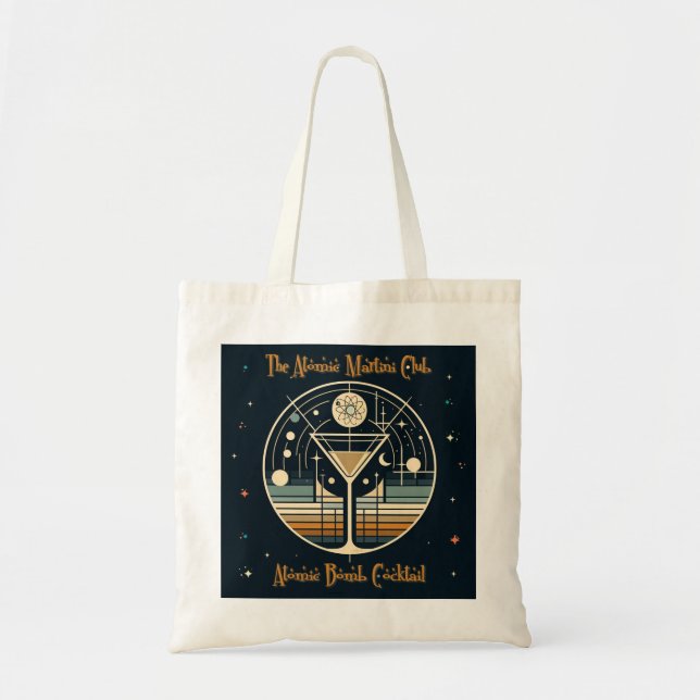Tote Bag Le cocktail Atomic Bomb du Atomic Martini Club (Devant)