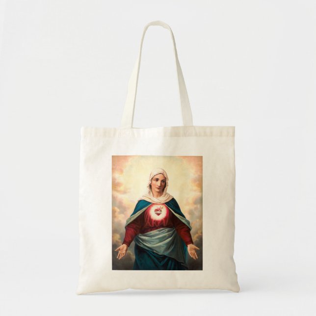 Tote Bag Le Cœur immaculé de Marie (Devant)