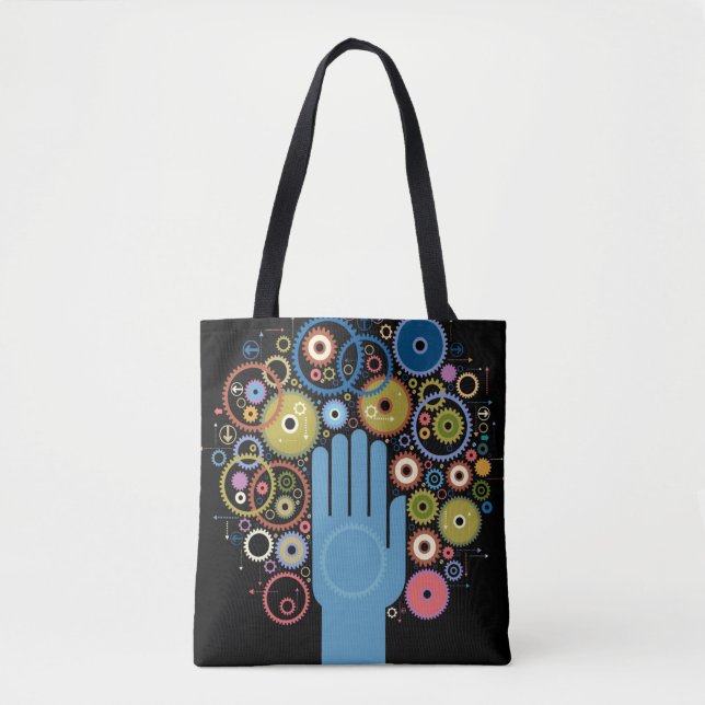 Tote Bag Le concept du mouvement (Devant)