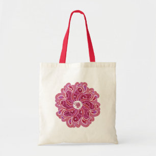 Tote Bag Le concepteur deux de fleur et de denim modifient