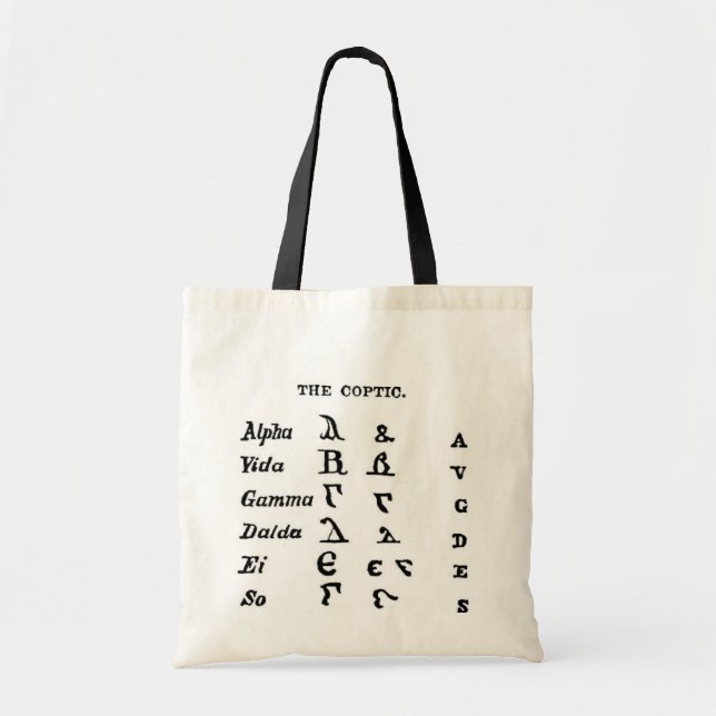Tote Bag Le copte (Devant)