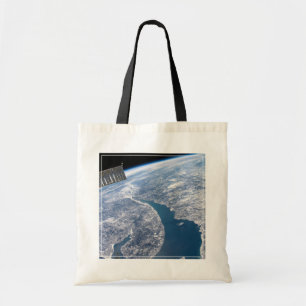 Tote Bag Le Cratère Manicouagan Et Le Saint-Laurent