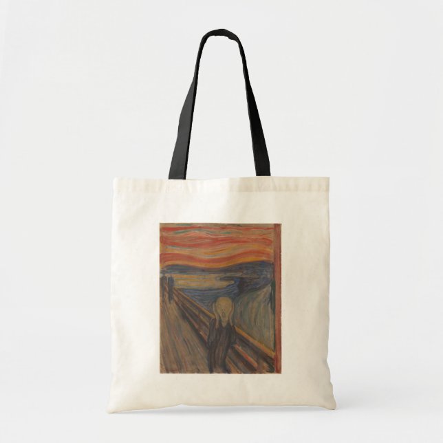Tote Bag Le cri de l'horreur par Edvard Munch 1893 (Devant)