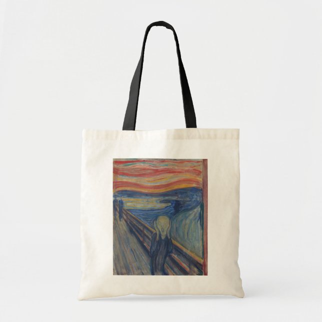 Tote Bag Le cri, Edvard Munch (Devant)