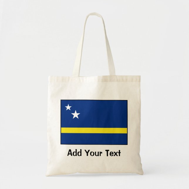 Tote Bag Le Curaçao - drapeau de Curacaoan (Devant)