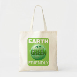 Tote Bag Le devenez écolo soit la terre amicale