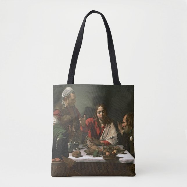 Tote Bag Le dîner chez Emmaus, 1601 (Devant)