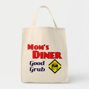 Tote Bag Le dîner de maman Good Grub Retro Restaurant