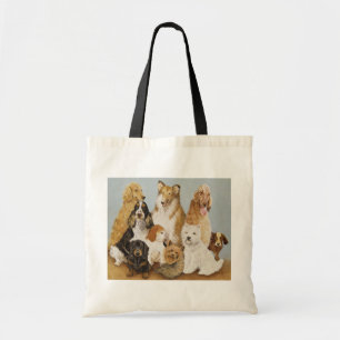 Tote Bag Le dîner des chiens
