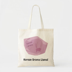 Tote Bag Le drame coréen Llama !