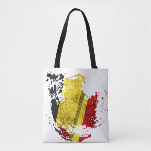 Tote Bag le drapeau de la Belgique
