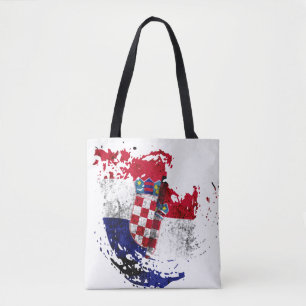 Tote Bag le drapeau de la Croatie