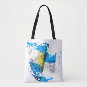 Tote Bag le drapeau de l'Argentine